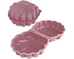 Summertime Schelp Set Roze 87x78x20 cm met deksel - Zandbak Schelp - Zand Speelgoed - Water Speelgoed - Water Schelp voor in de Tuin