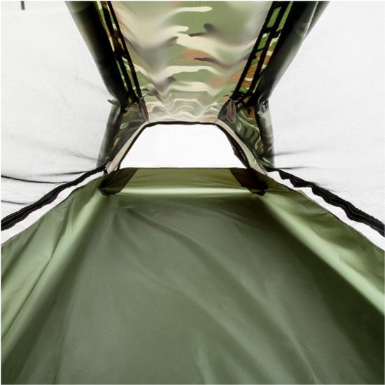 1-persoons Biwaktent Biwakzak Tent Trekkingtent Campingtent Minipack Licht, 3 tot 4 seizoenen voor outdoor kamperen, wandelen, reizen en klimmen — afbeelding 5