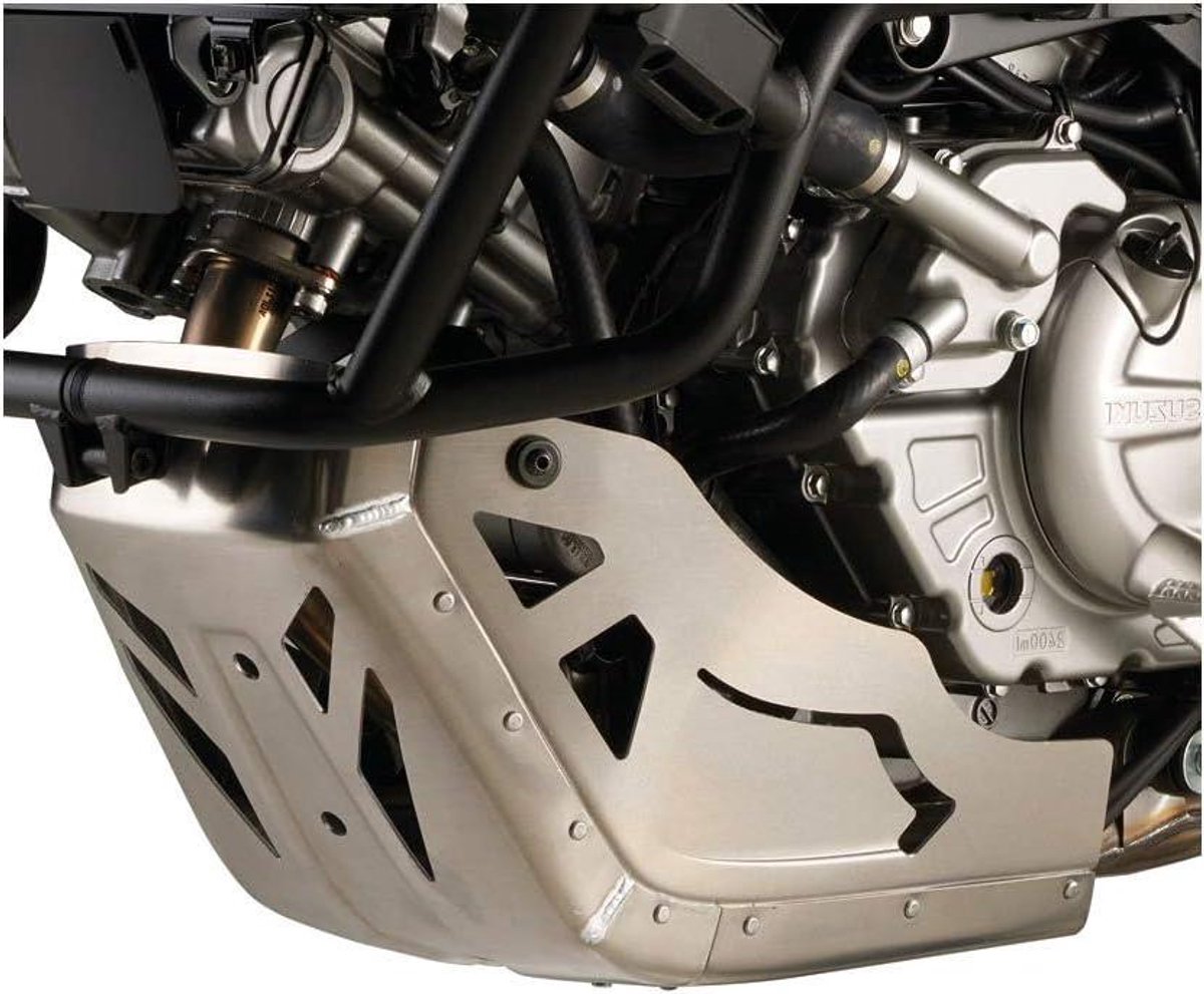 Motor Windscherm - Deflector Guard - Bescherming Motor - Aluminium Constructie - 48 x 34 x 22 cm - Zilver