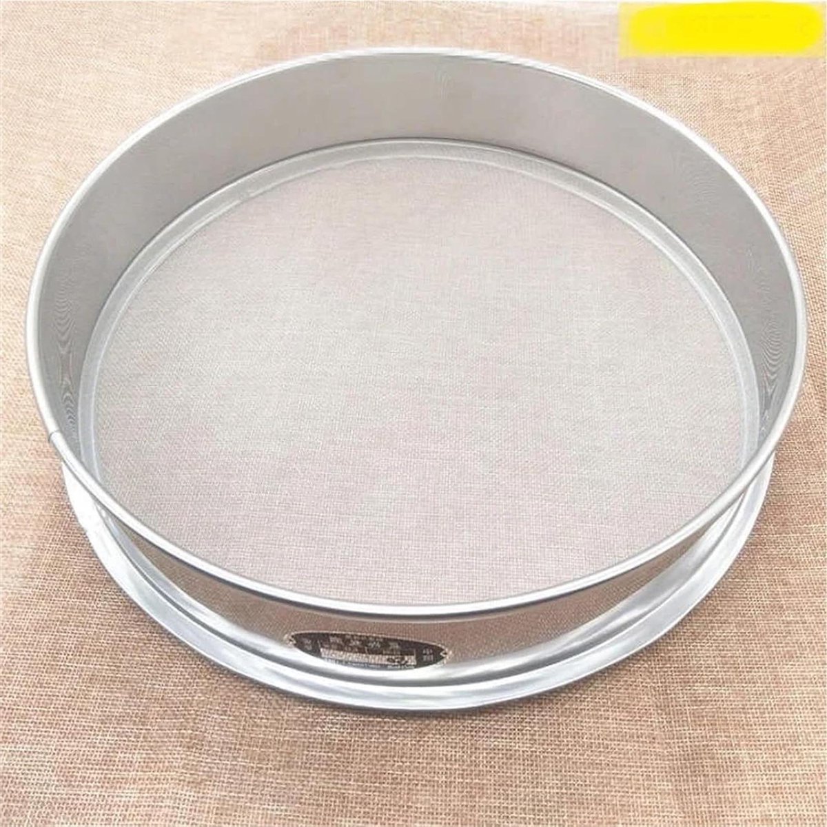 Meelzeef - Testzeef - Monsters Zeven - Roestvrij Staal - 20cm Diameter - Zilver