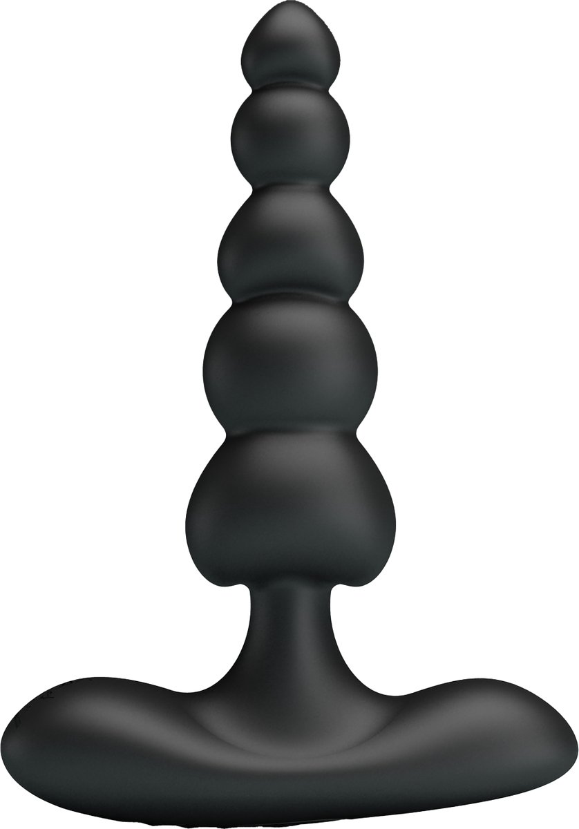 Pretty Love - Corban - Anale Kralen Vibrator - Zwart