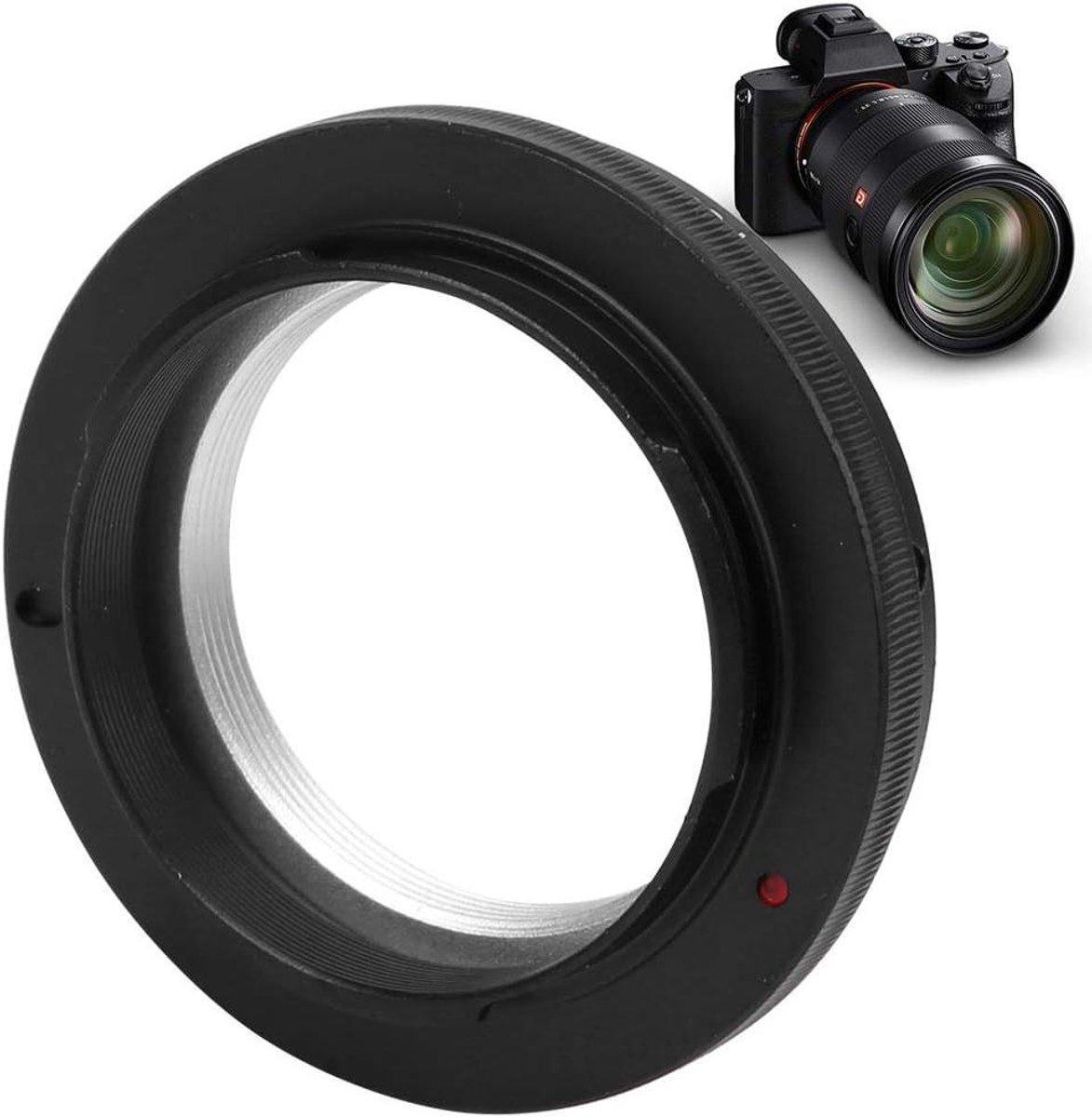 Lensadapter - Camera Adapter - Foto Creativiteit - Handmatige Bediening - 5.8 cm - Zwart