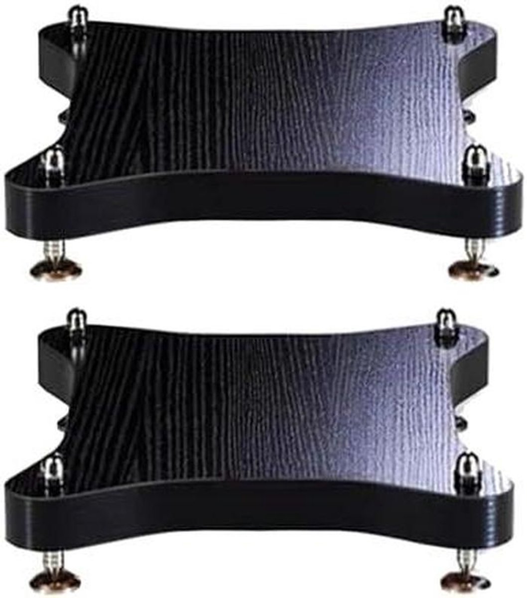 Subwoofer Isolatie Pads - Audio Stand Tray - Geluidsisolatie Woonkamer - Vaste Koperen Nagels - 2 stuks - A