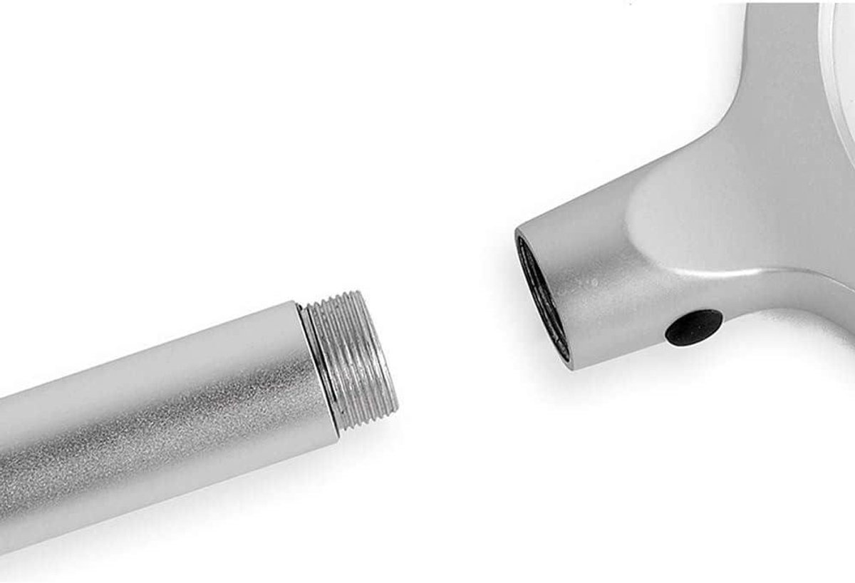 Vergrootglas met LED - Leesloep - Gedetailleerd Lezen - 10x Vergroting - 100mm Lens - Zilver