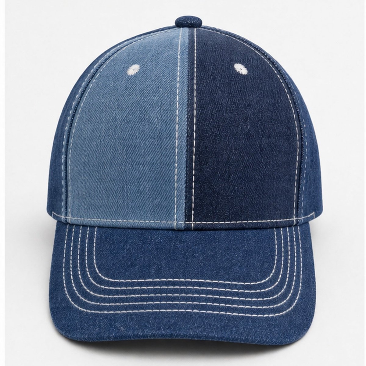 HS Petje - Meerdere Kleuren en Prints - Denim Contrast Stitch