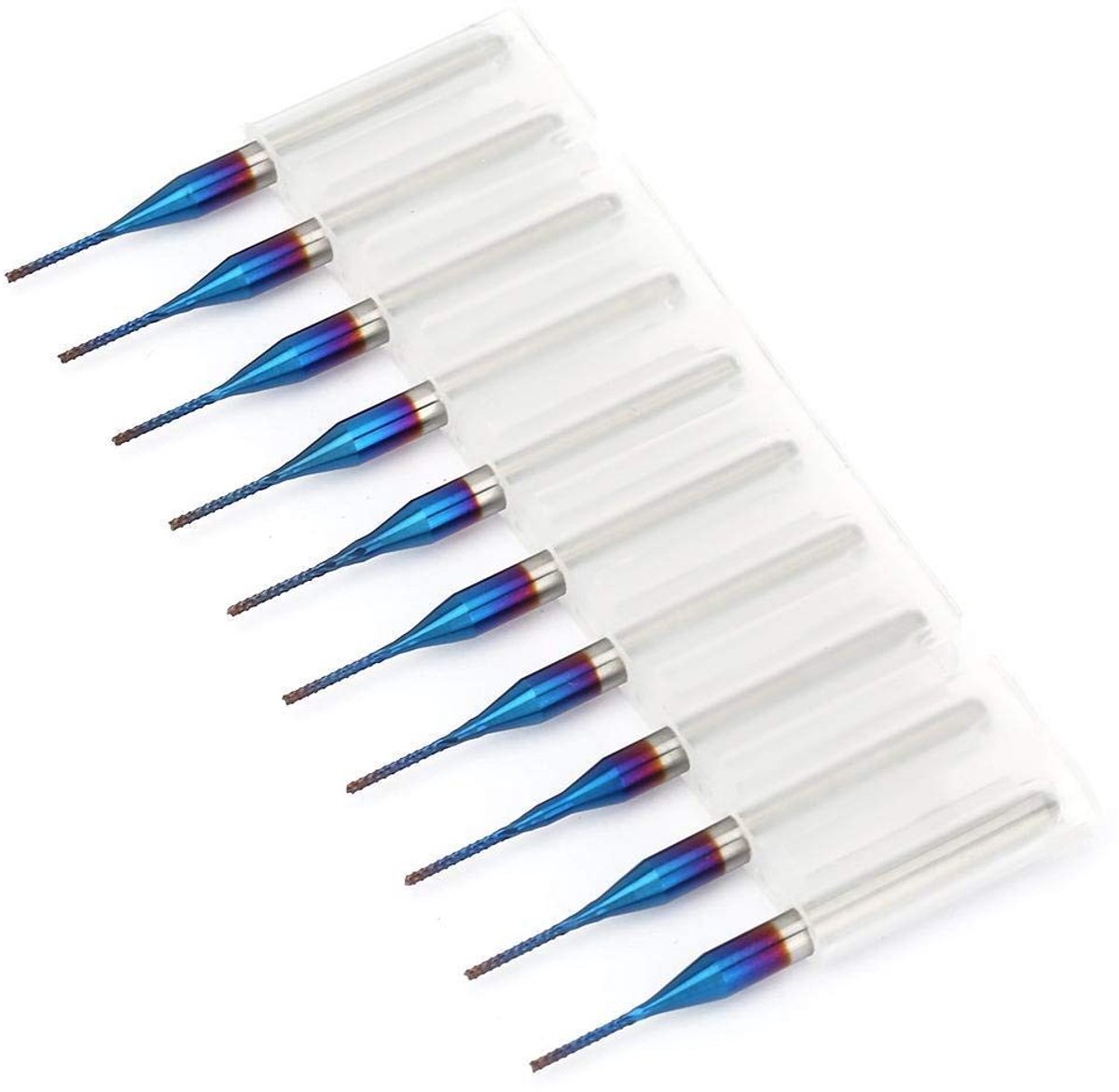 Allecto - Tungsten Frees Cutter Set - 10 Stuks - Cnc Router