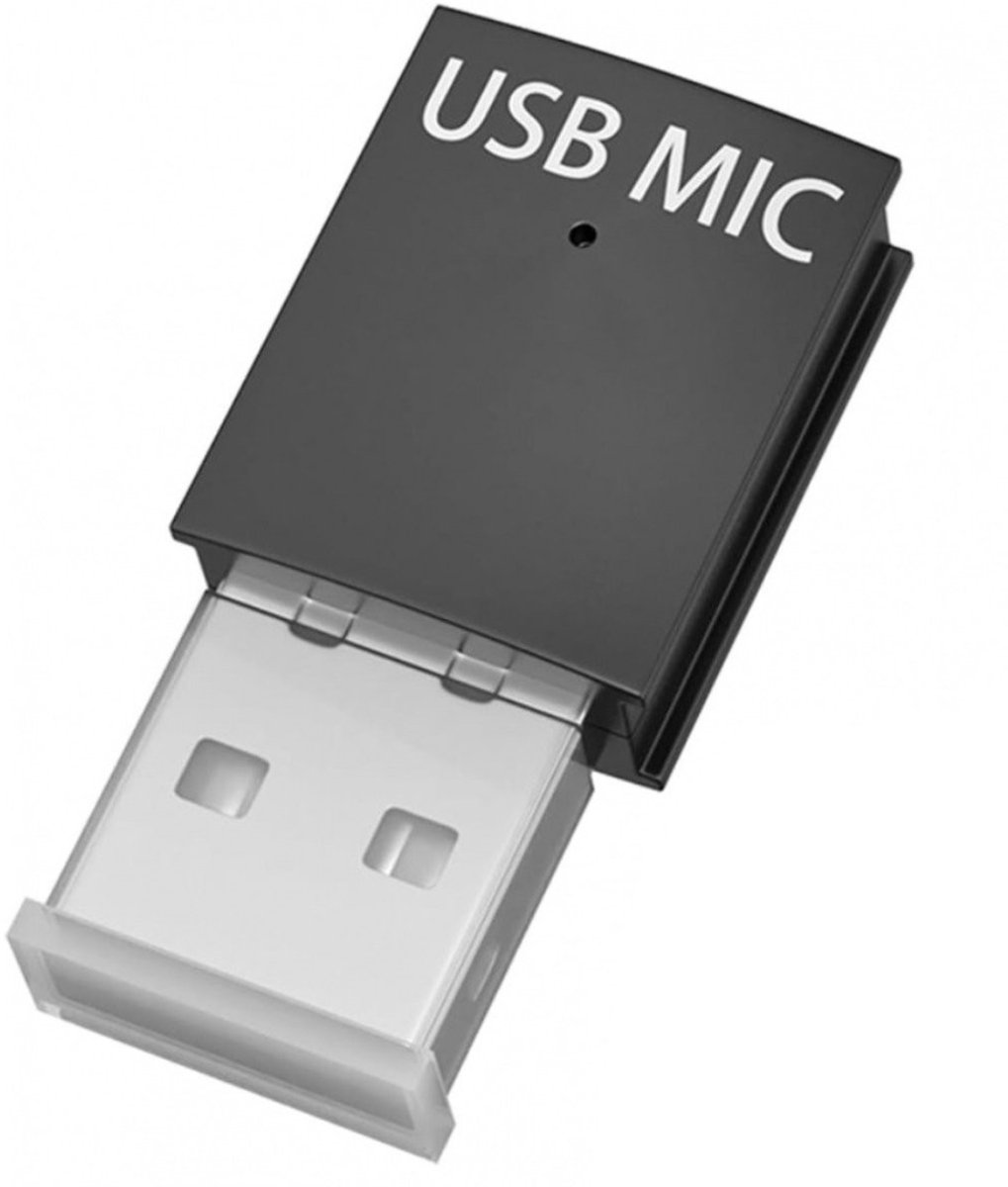 TRANSNECT Mini USB Microfoon met Ruisonderdrukking voor PC - Geschikt voor Vergadering, Bellen en Gaming