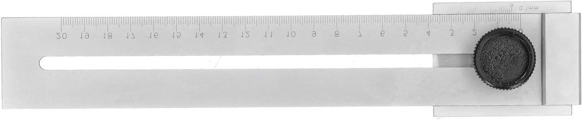 Precisie Schrijfliniaal 200mm, RVS Schaal, Houtbewerking Markeringsgereedschap, Meetinstrument voor Klussen