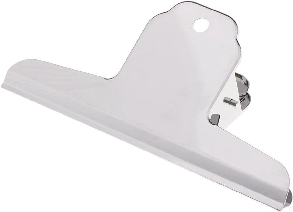 Hinge Clip Bull Binder Paper Clips van Metaal voor Foto's, Documenten en Kantoorbenodigdheden - 12 cm, Sterk en Duurzaam