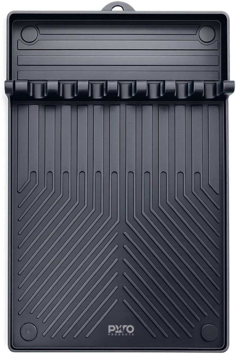 PyroProducts BBQ Tool Mat Magnetic - BBQ Accessoires - Siliconen BBQ Mat - Hittebestendig tot 230°C - Antislip - Voor Grill & Keuken