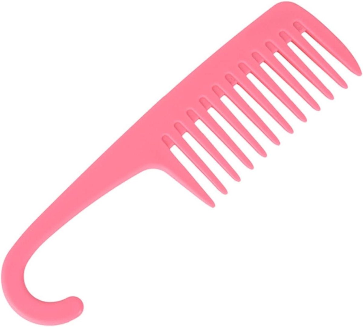 Grote Ronde Kam - Haarkam Styling - Haar Verzorgen - Professionele Kwaliteit - 90 Gram - Zwart