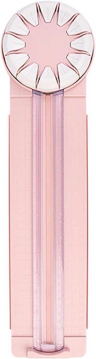 Papier Snijder - Kaartmaker Tool - Hobby Projecten - 12 Snijstijlen - 46.8 cm - Roze