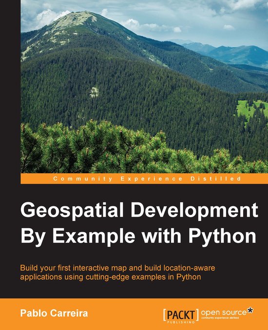 Geospatial Development By Example with Python - cover
