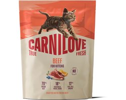 Carnilove True Fresh Cat Dry Beef for Kittens 400 g
