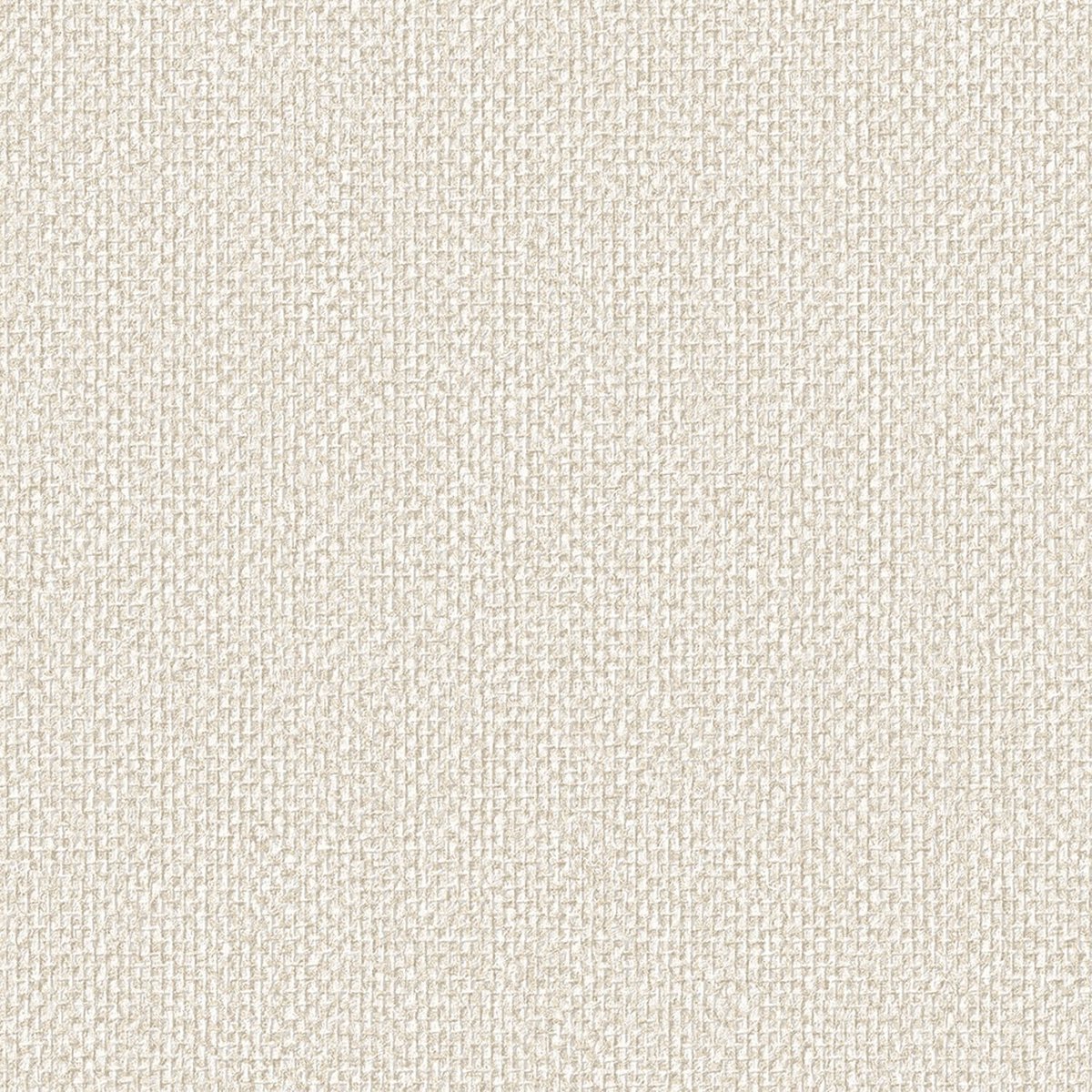 Structuur behang Profhome SA524092-DI vliesbehang hardvinyl warmdruk in reliëf gestempeld in textiel look glanzend crème crèmewit parelmoer-grijs 5,33 m2