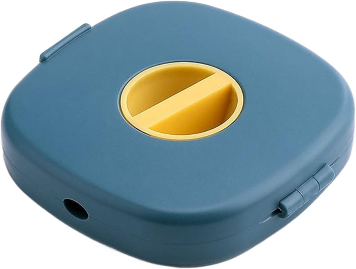 Laadsnoer Opwinder - Kabel Organizer - Snoer Beheer - Met Telefoonstandaard - Zakformaat - Blauw