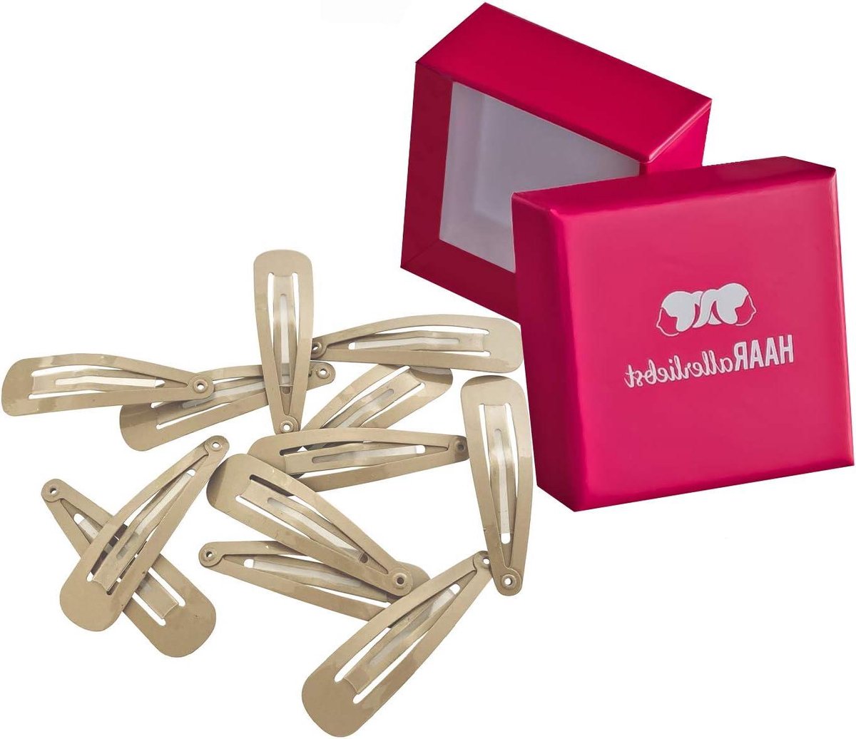 Haarspelden - Haarclips - Haar Styling - Extra Grip Coating - 12 stuks - Beige