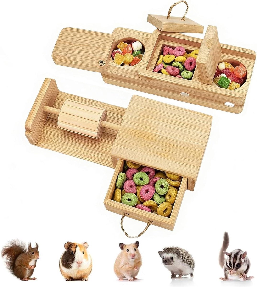 Hamster Zoekspeelgoed – Houten Puzzel – Dieren Verrijking – Cognitieve Stimulatie – 17×6.5x4cm – Natuurlijk Hout Hamster Zoekspeelgoed – Houten Puzzel – Dieren Verrijking – Cognitieve Stimulatie – 17×6.5x4cm – Natuurlijk Hout