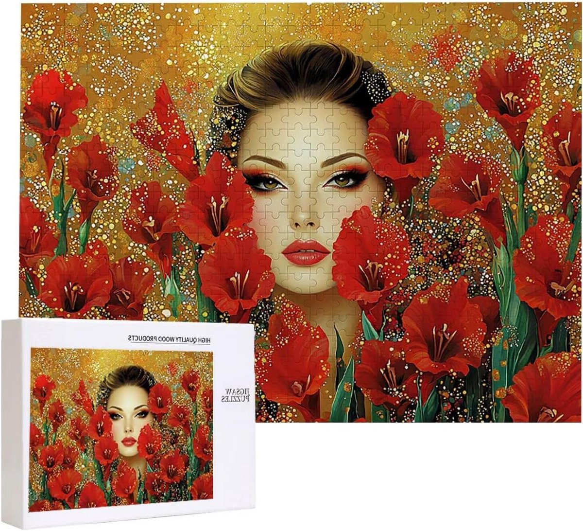 Volwassen Puzzel - Bloemen Puzzel - Ontspanning Thuis - Natuurlijk Hout Materiaal - 1500 Stukjes - Kleurrijk