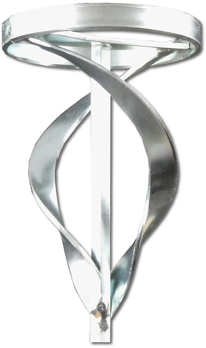 Rondemixer Set - Verfroerder Garde - Materiaal Mengen - Verzinkt Spiraalkop - 80x400 mm - Zilverkleurig van Merkloos — afbeelding 5