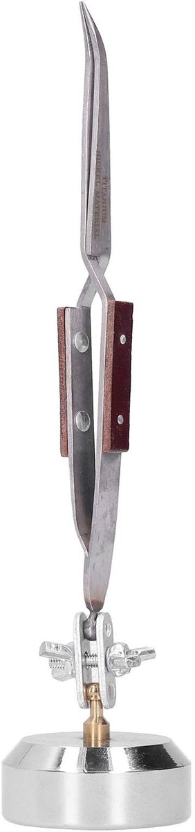 aladdien - Metaal Derde Hand Basis - Professionele Gereedschap - Pincet en Terugslag Tang - Voor Juweliers - Hobbyisten - Precisie Gereedschap