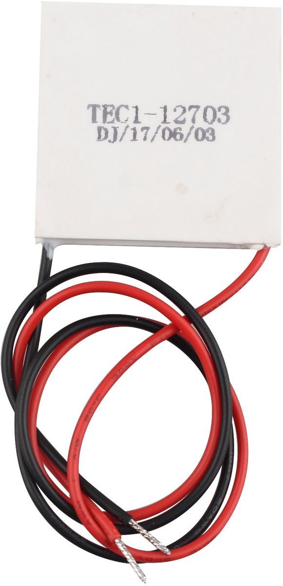 TEC1-12703 Peltier Koelmodule - Thermo-elektrisch Koelsysteem 12V 27W