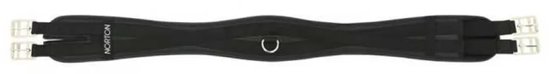 Norton Equestrian Comfort Anatomical Paardensingel Zwart 110 cm