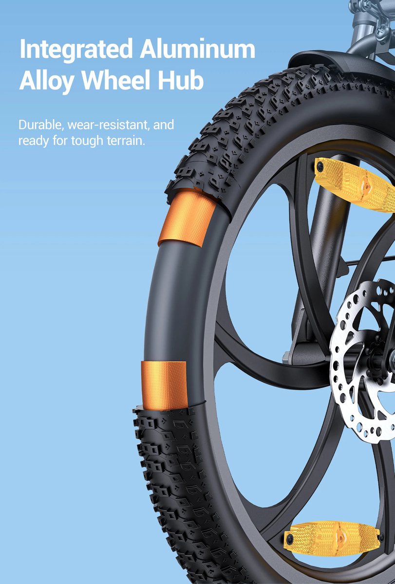 LUMÉ STORE - Elektrische Vouwfiets - 20 Inch - 60KM Actieradius thumbnail 2