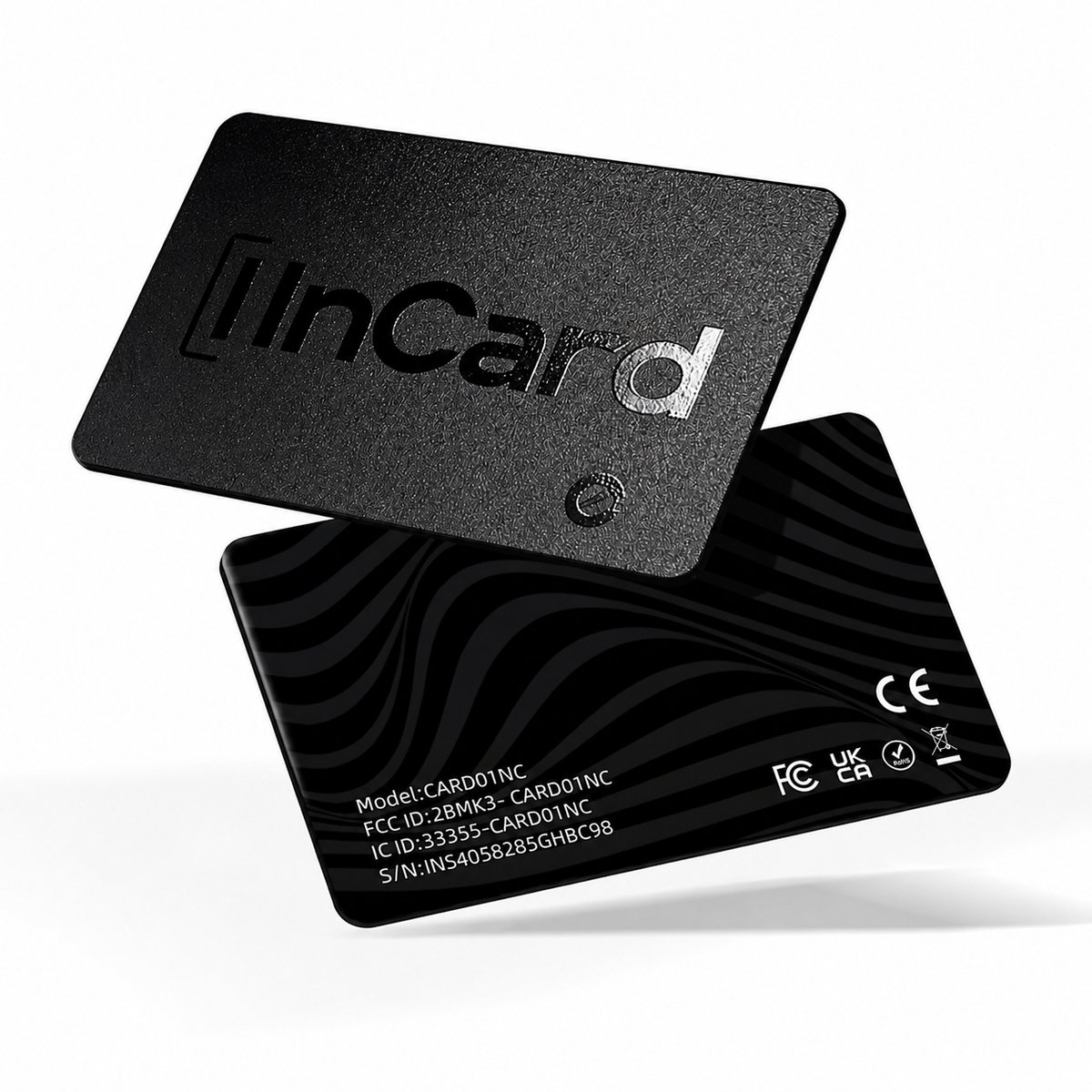 Incard® undercover gps tracker - GPS Tracker - Find my - Gps tracker auto - Tracker - Traceerbaar - Mini gps tracker - Worldtag - bluetooth tracker