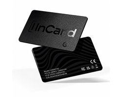 Incard® undercover gps tracker - GPS Tracker - Find my - Gps tracker auto - Tracker - Traceerbaar - Mini gps tracker - Worldtag - bluetooth tracker