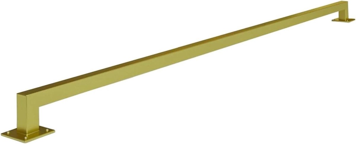 Industriële trapleuning - Metaal leuning - Trap veilig maken - Antiroest coating - 15 voet - Goud