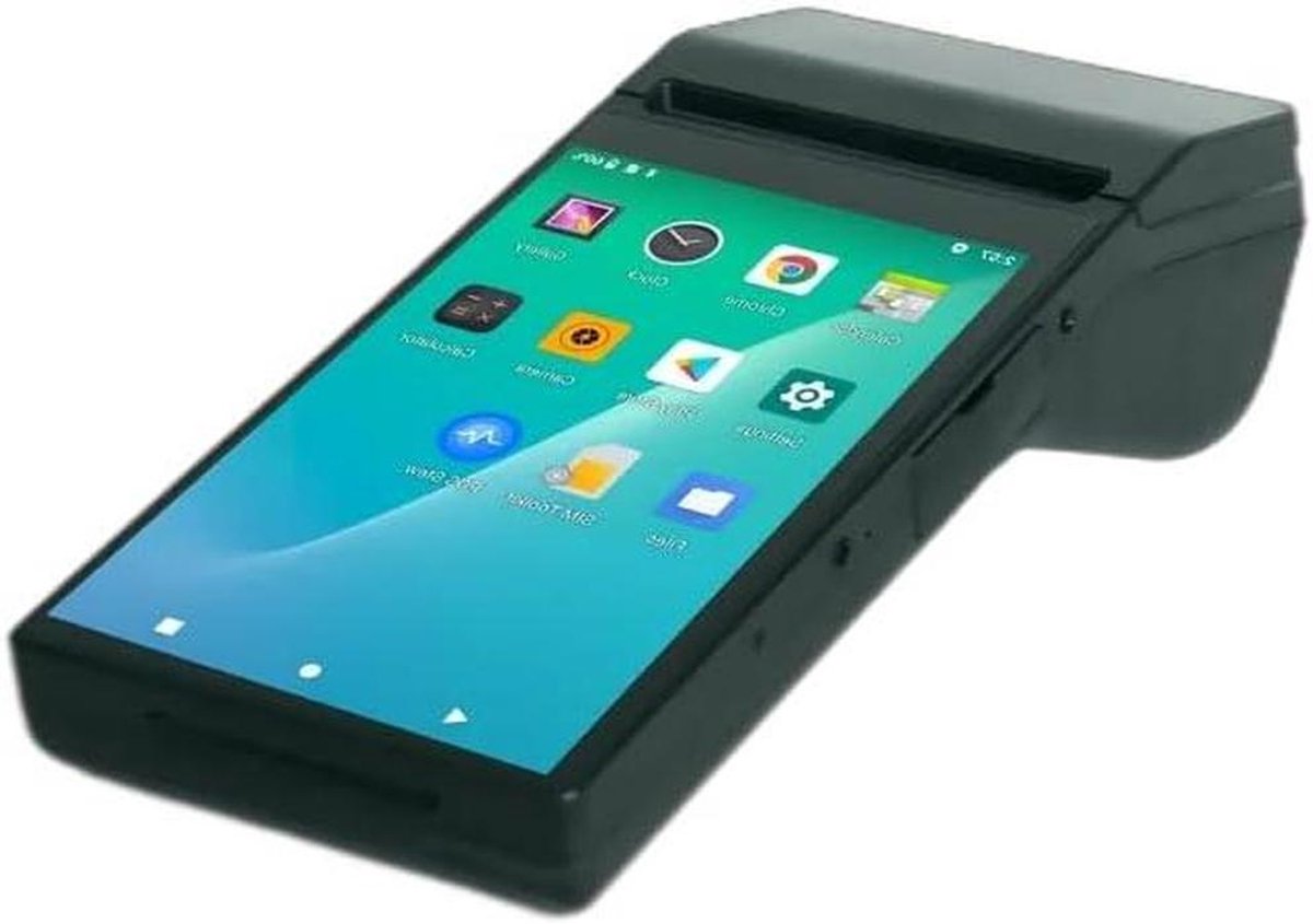 Handheld Printer - Mobiele Bon Printer - Facturen Printen - 7 Inch Touchscreen - 80mm Papierbreedte - Zwart
