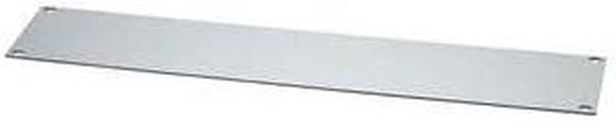 Blind Plaat - Paneel Afdekking - Installatie Afscherming - Aluminium 3mm - 4U - Grijs