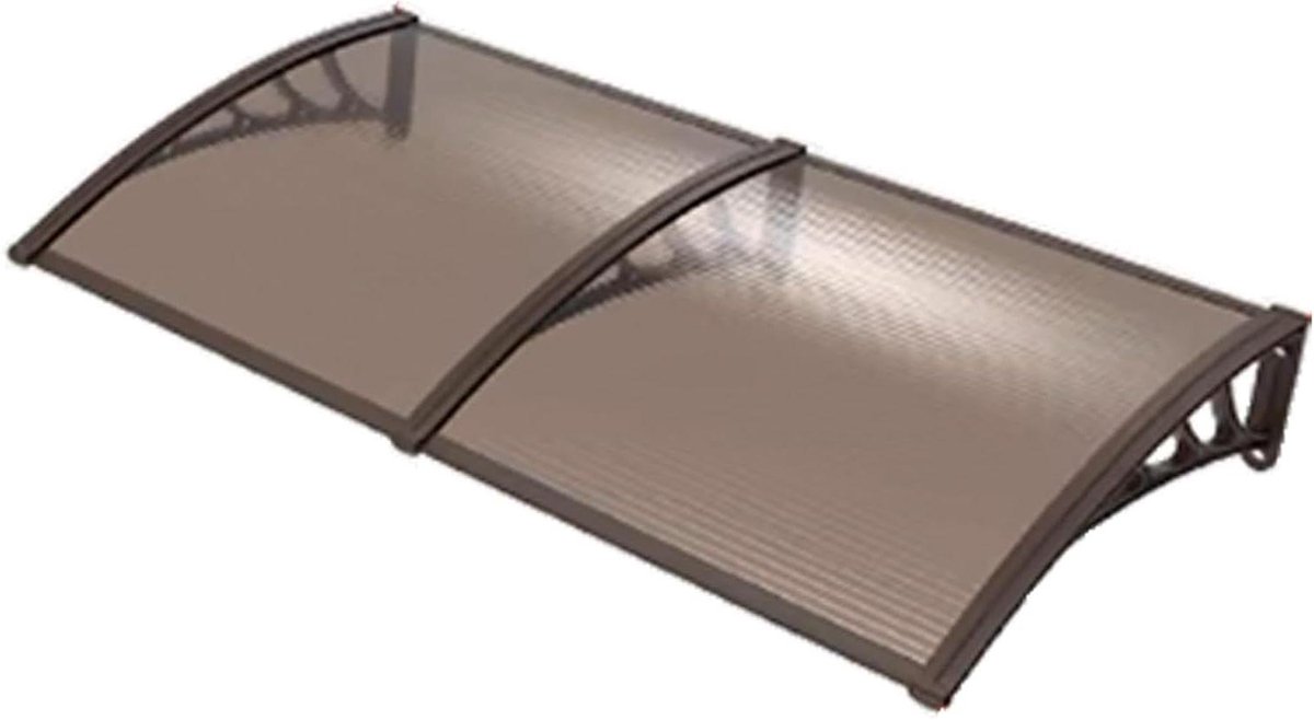 Voordeur Luifel - Afdak Deur - Bescherming Buiten - Holle Plaat - 80x120cm - Bruin