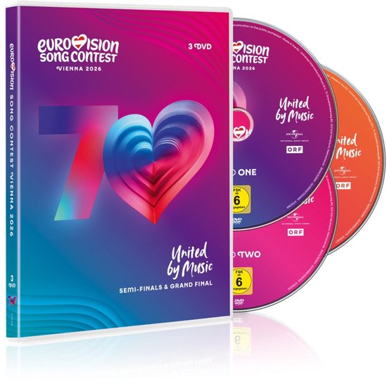 Various Artists - Eurovision Song Contest Vienna 2026 (3 DVD)