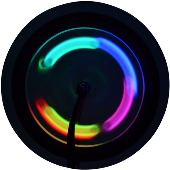Bikefun Unicorn led spaakverlichting 2 stuks paard multi color van Bikefun — afbeelding 3