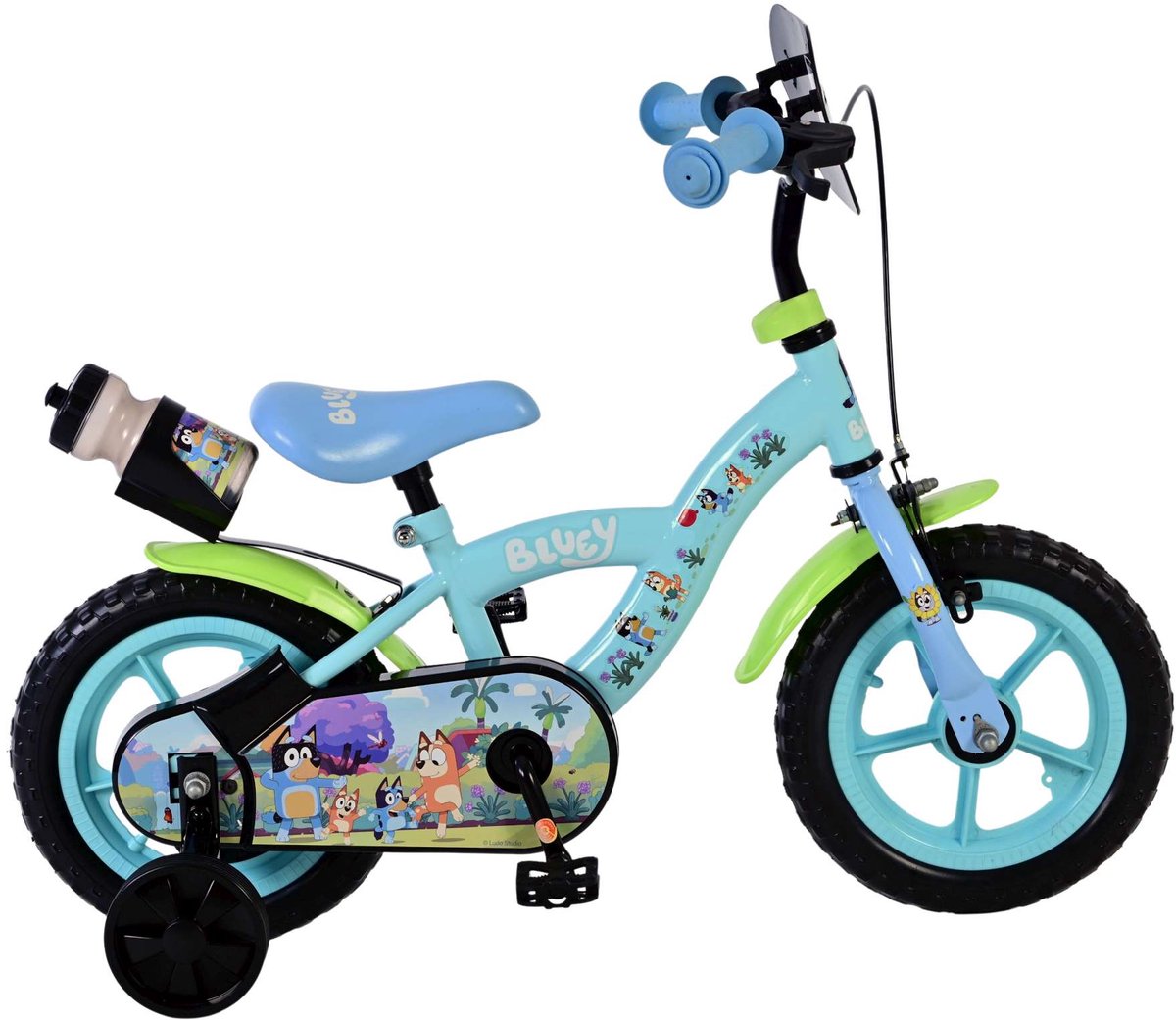 Volare Bluey Kinderfiets Jongens Mag Wheels 12 inch Blauw