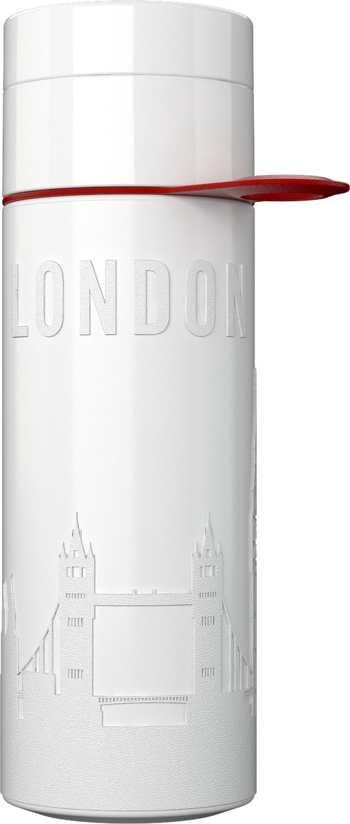 London Bottle Wit | herbruikbare drinkflessen 500ML