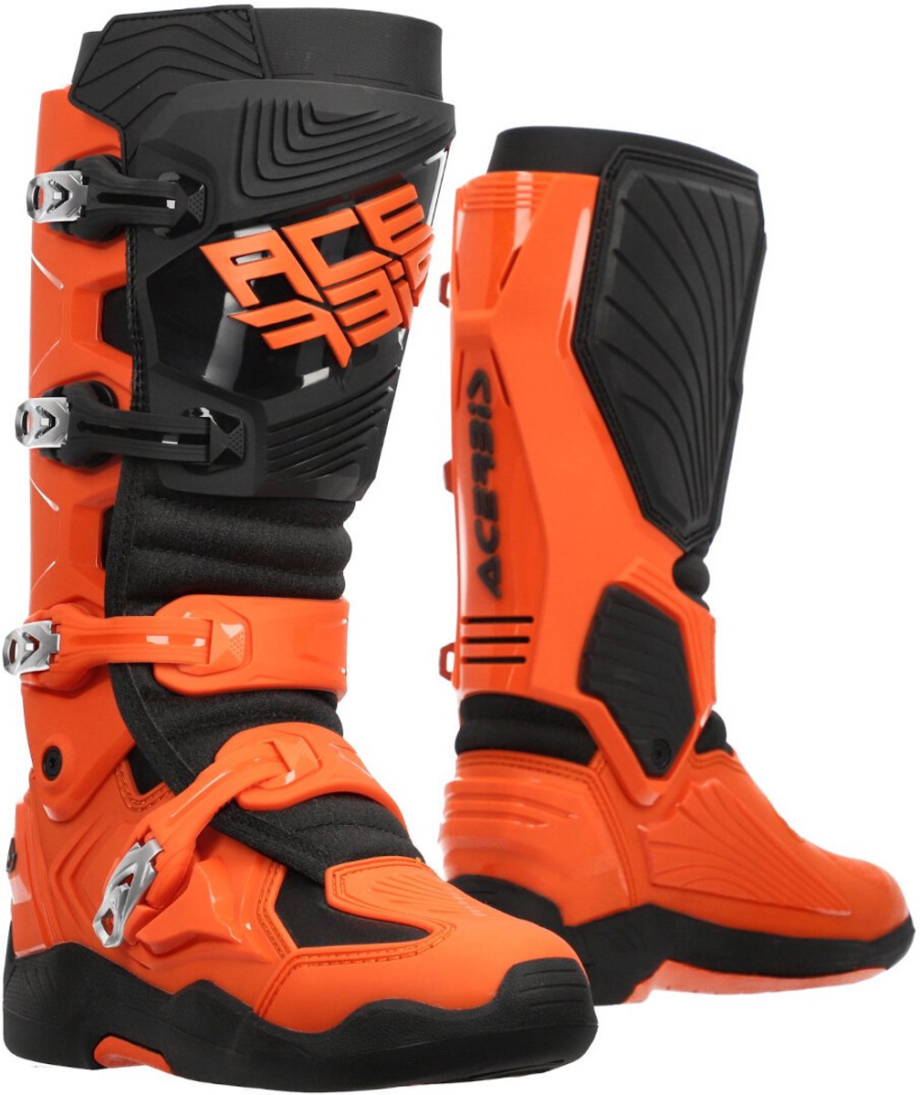 Acerbis Whoops Oranje Zwarte Crosslaarzen - Laars