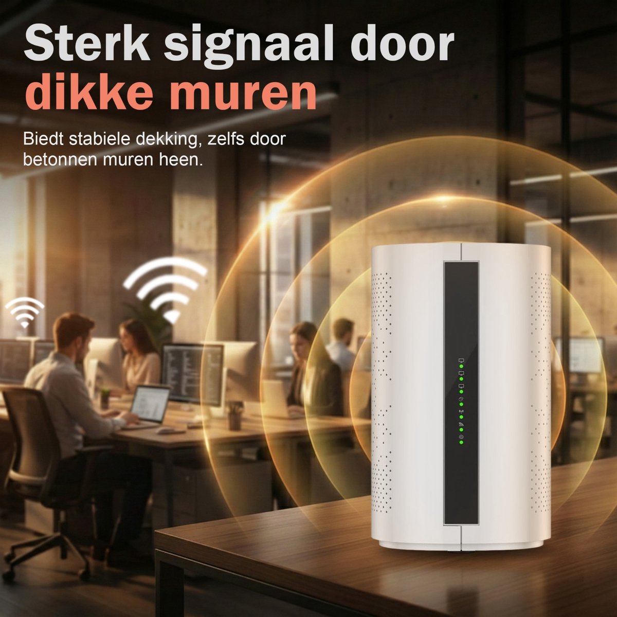 Neotex® WiFi-Versterker – Mobiele Router en Thuisrouter WiFi 6 Dual Band 2.4G/5G - Mesh WiFi – foto 2