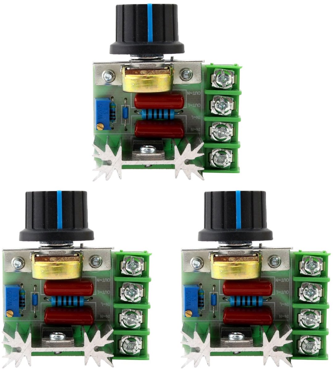 Store_7 - Motor Speed Controller - 2000W PWM Regelaar - Met Behuizing - Voor 9-50V toepassingen - Efficiënte snelheidsregeling - Geschikt voor DC m...