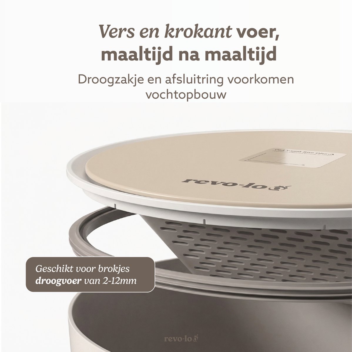 The Brosmen Revo-loo Serve Automatische Voerbak Kat 3.2L RFID - afbeelding 2