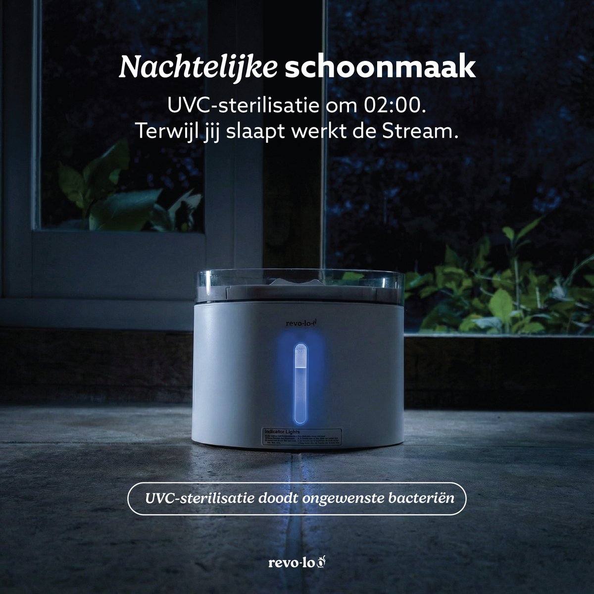 Revo-loo Stream - Drinkfontein Kat met Filter thumbnail 6