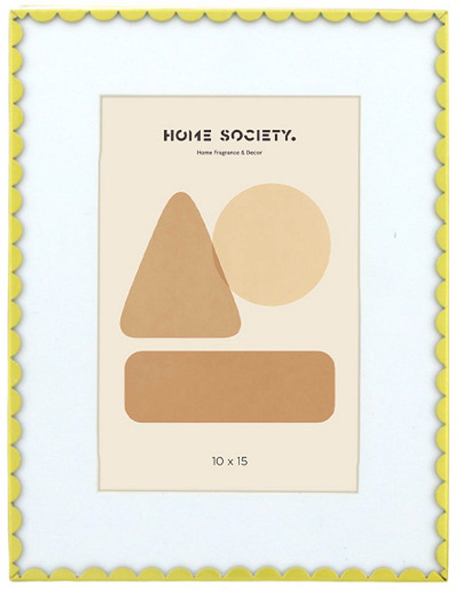 Home Society - Fotolijst - Lijst - Vela - Goud - Metaal - Foto's 10x15cm