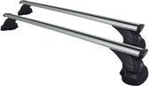 Dakdragers geschikt voor de Tesla Model Y vanaf 2020 met fixpoints - Aluminium - Hoog laadvermogen 100kg - Wingbar Grijs - Merk Farad