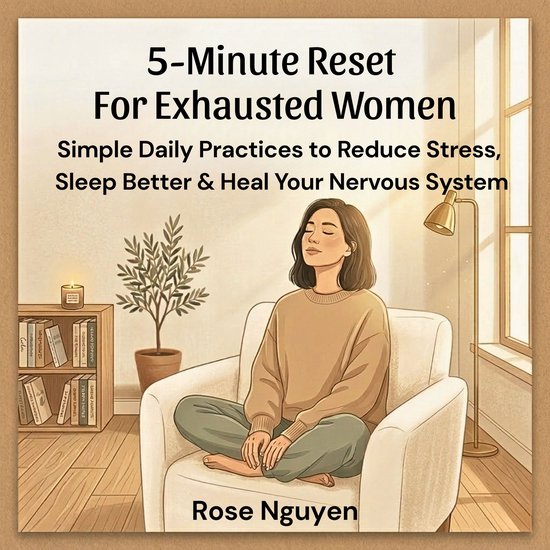 5-Minute Reset for Exhausted Women - cover