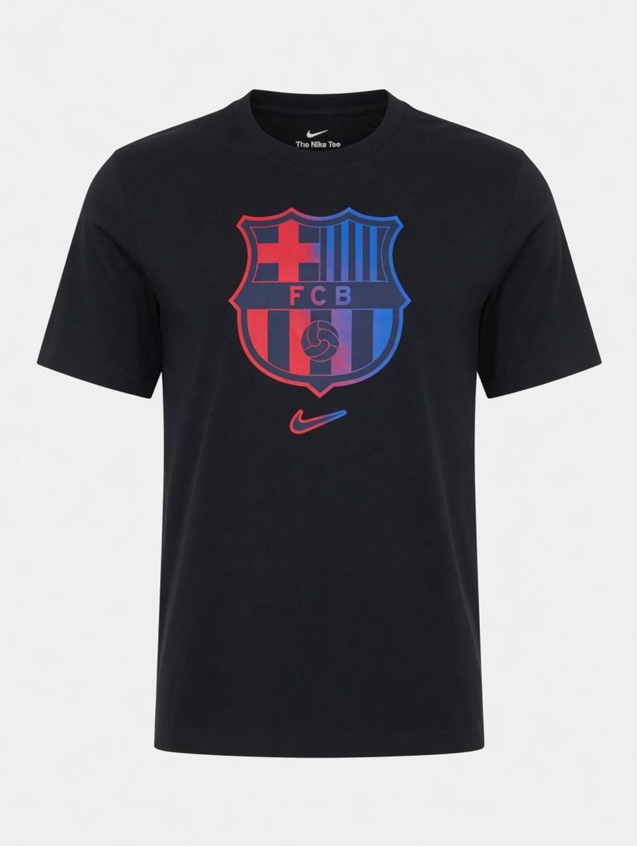 Nike Barcelona T-Shirt Zwart