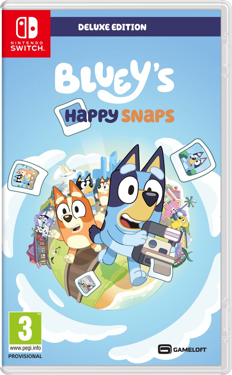Bluey's Happy Snaps Switch Day One Deluxe Edition