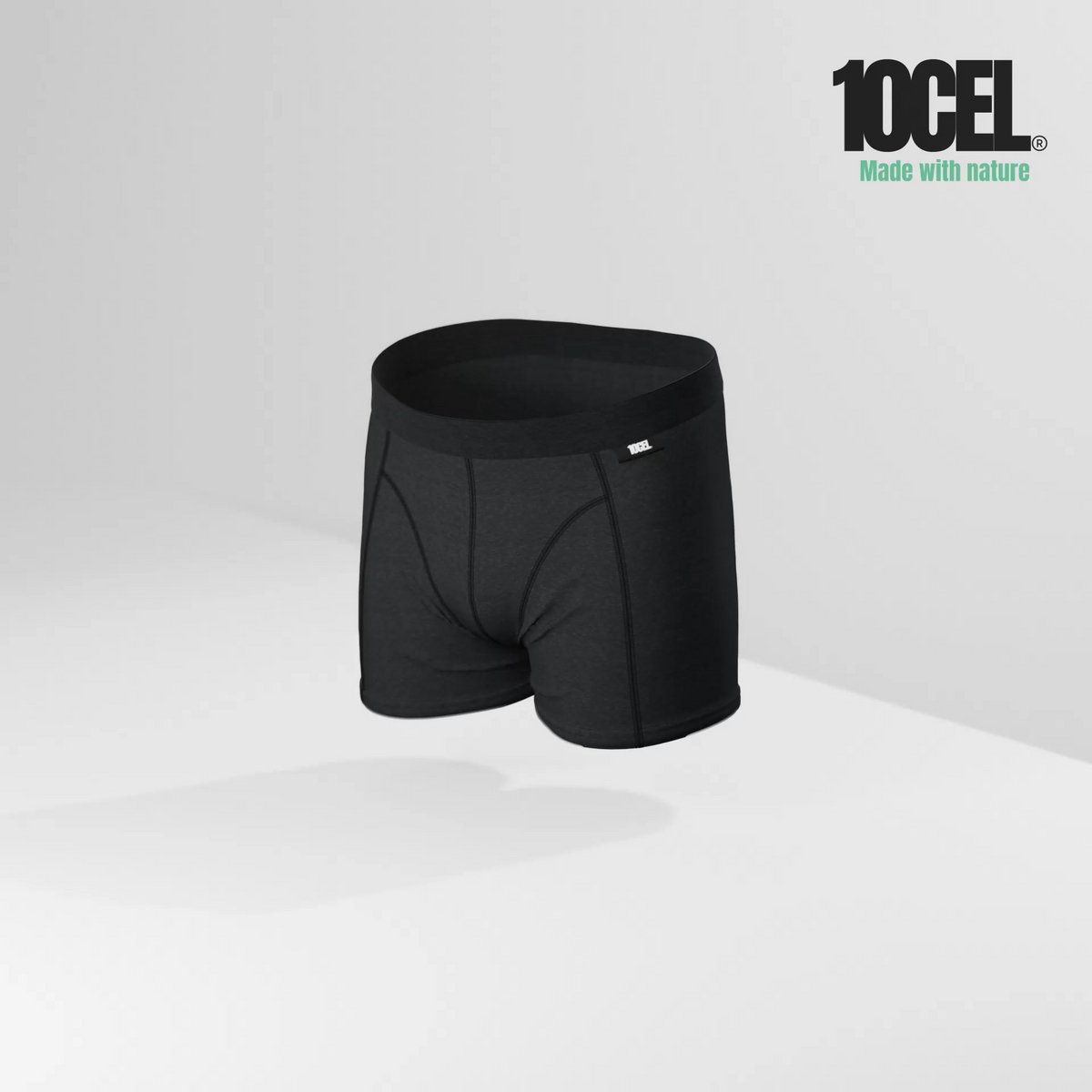 10CEL 3-Pack Boxershort Heren - Zwart - gemaakt van TENCEL ™ - Zijdezacht - Ademend - Anti-Bacterieel & Naadloos Ondergoed - Onderbroeken Heren - Maat S