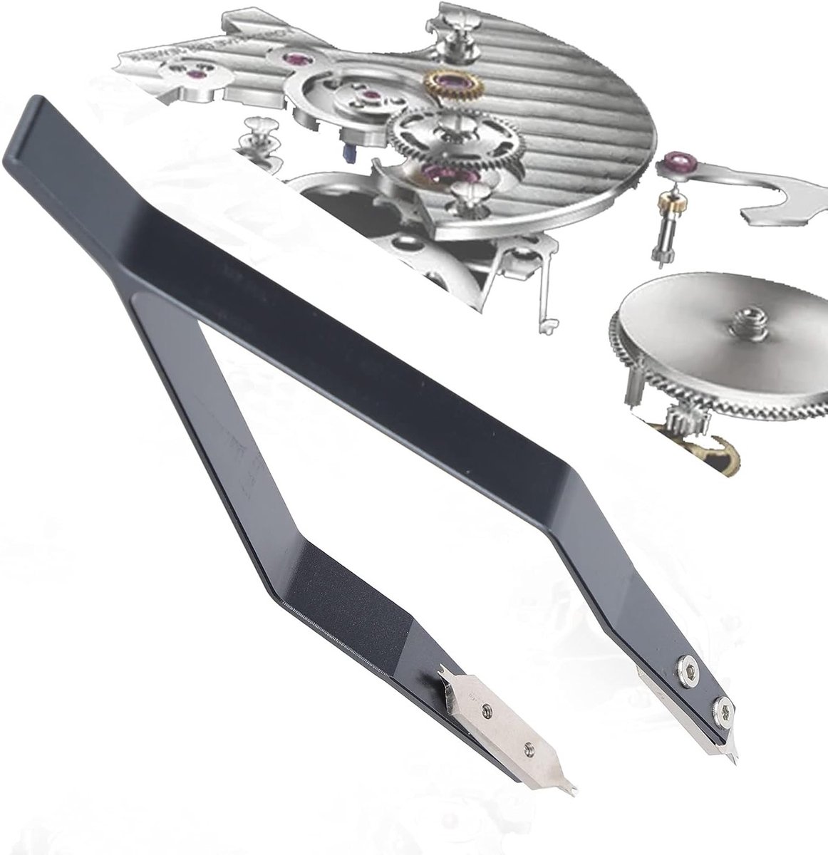 V-vormige horloge veerpen en pincet set, gereedschap voor horlogereparatie, veer verwijderaar en reparatieset voor horloges